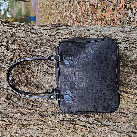 CABOODLES Black Embossed Ladies Cosmetic Bag. Like New! - Picture 4 of 16